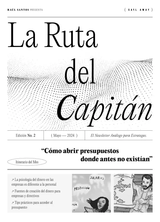 Portada Edición 2 - La Ruta del Capitán - Cómo abrir presupuestos donde antes no existían